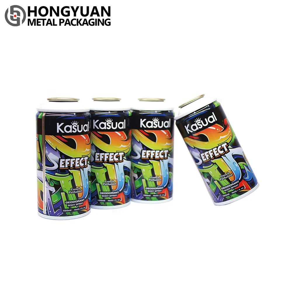 Small aerosol Tin Can Empty Refillable Aerosol Cans body Spray Can from China Manufacturer