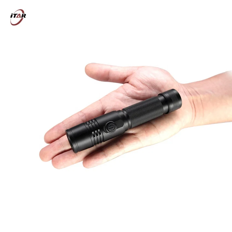 ODM OEM Lanterna Linternas recargable LED 1200 Lumen 500M Pocket Usb Rechargeable El Feneri Flashlights Torches Flash Light Hlm