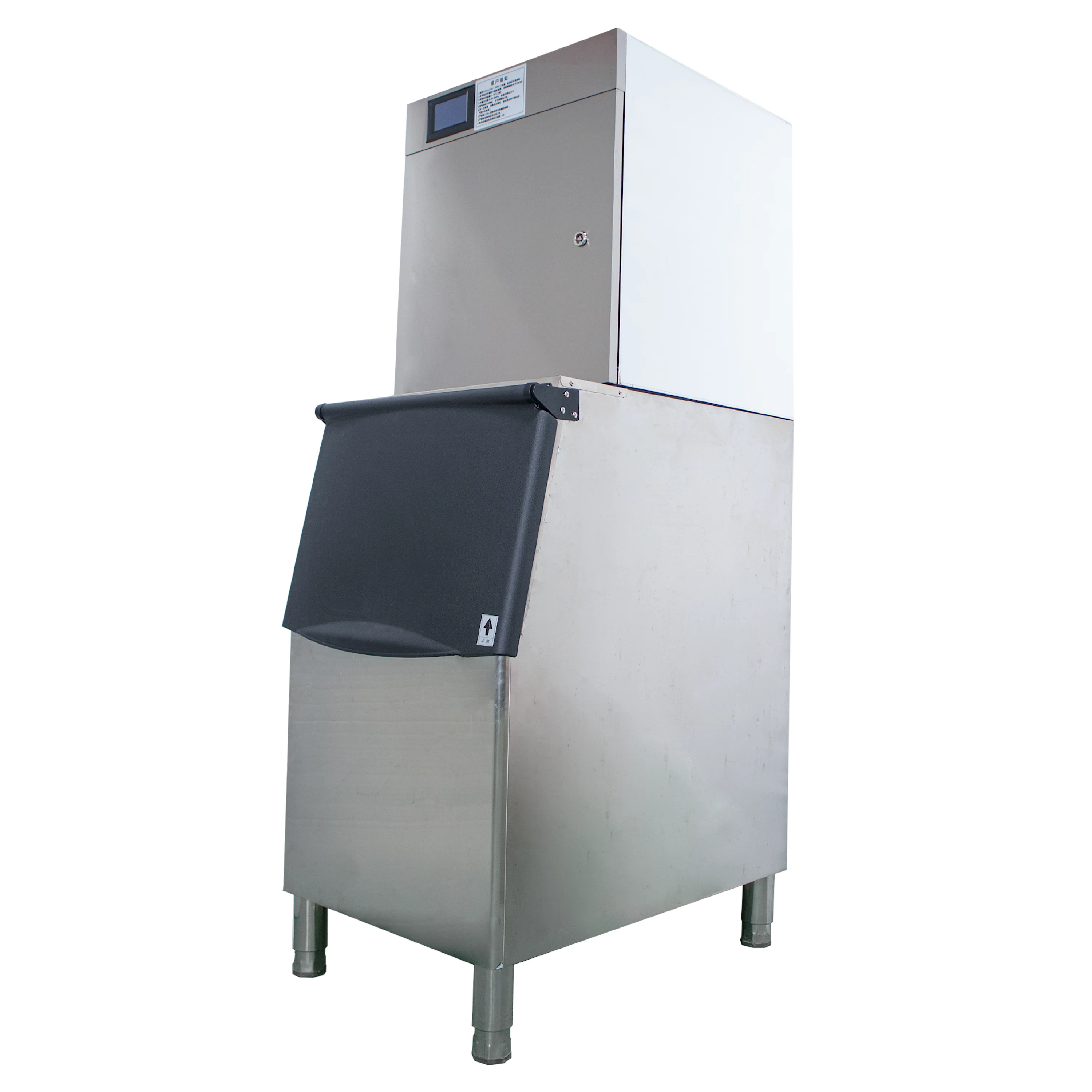 200 kg per day Commercial refrigeration equipment Big Capacity ice cube maker machines