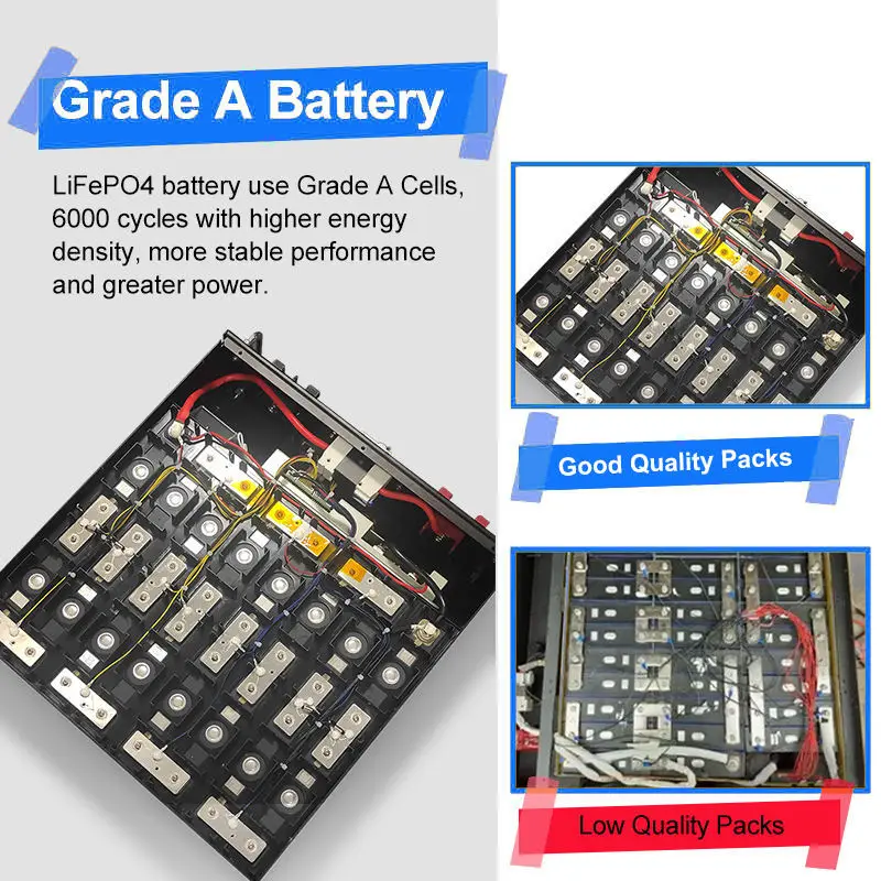 1 0kwh all in one battery akku 48 100ah lifpo4 home energy storage solar power system lifepo4 lithium battery pack