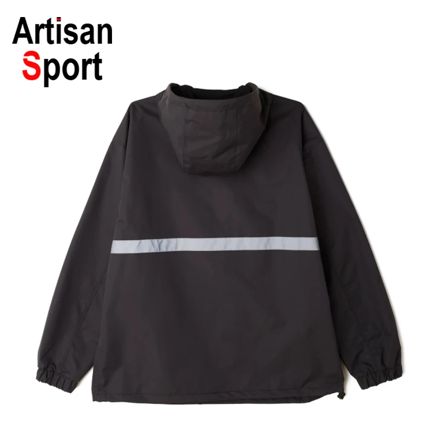 
wholesale windbreaker Casual Windproof jacket Custom mens pullover Windbreaker Coat jacket 