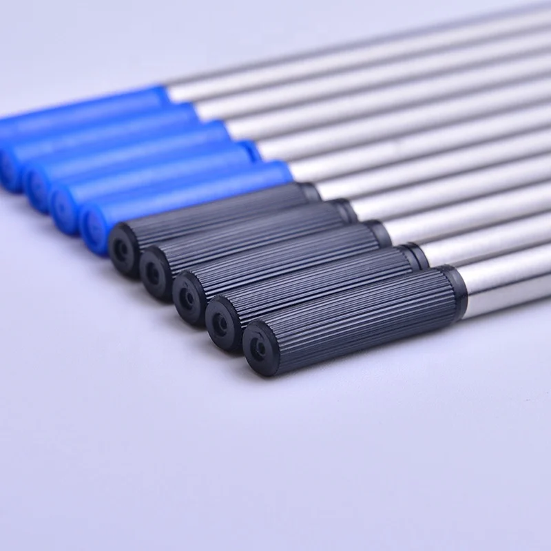 Hot Selling Black Blue Ink Gel Pen Refill Bulk Pen Refills