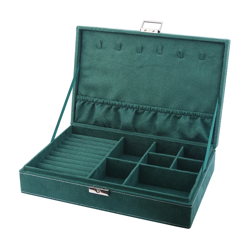 
Wholesale Custom Logo Packaging Gift Jewelry Box Women Girls Exquisite Drawer Box Case for Ring Earring Necklace Gift Packaging 