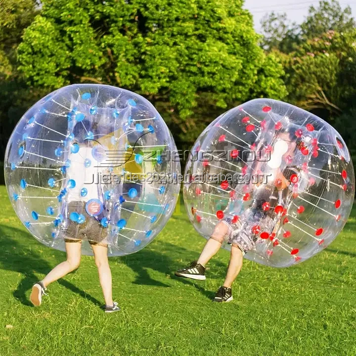 Colorful Factory Price Human Inflatable Bumper Bubble Ball Inflatable body soccer ball
