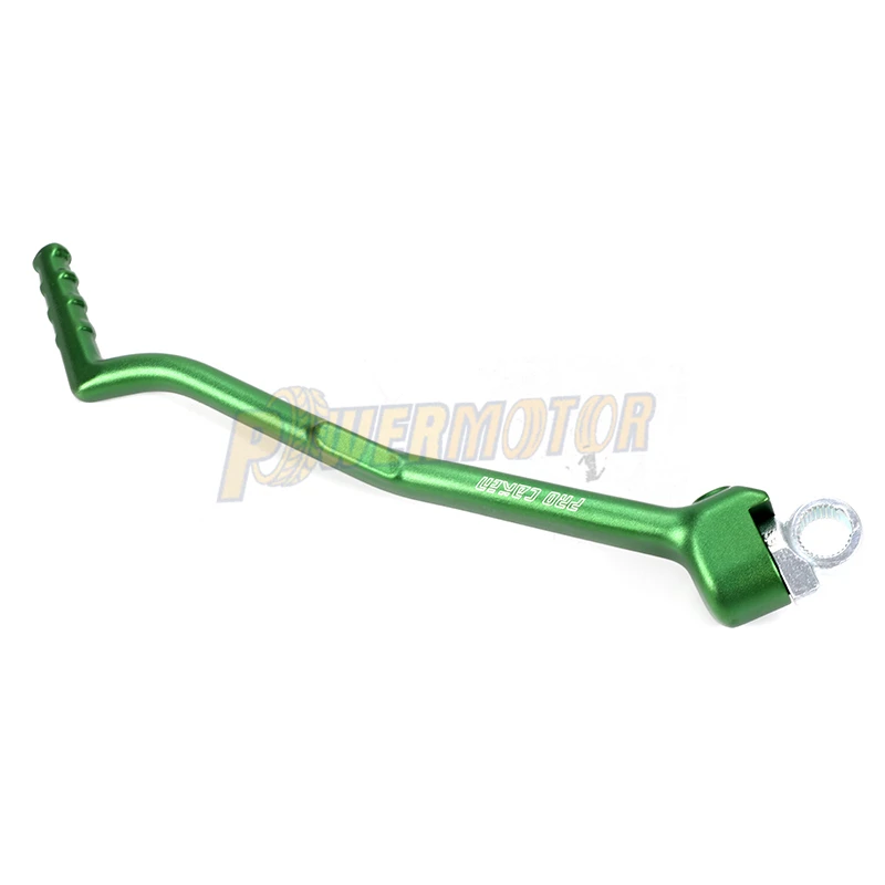 Motorcycle CNC Aluminum Starter Lever Pedal Forged Kick Start For KAWASAKI KXF450 KXF 450 KX450F 2016-2019 16 Motocross ATV