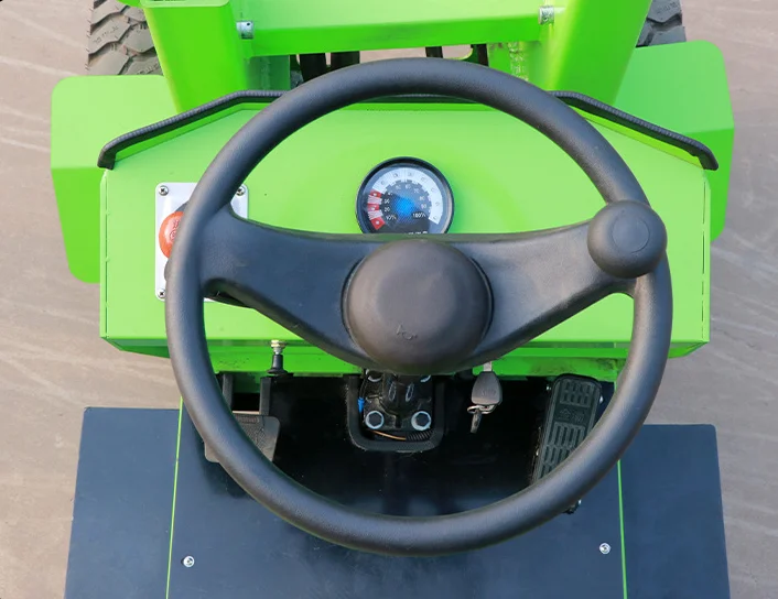  Hot Sale Battery power Electric Small Mini Garden Farm use Wheel Front Loader 800kgs 600KGS for Canada