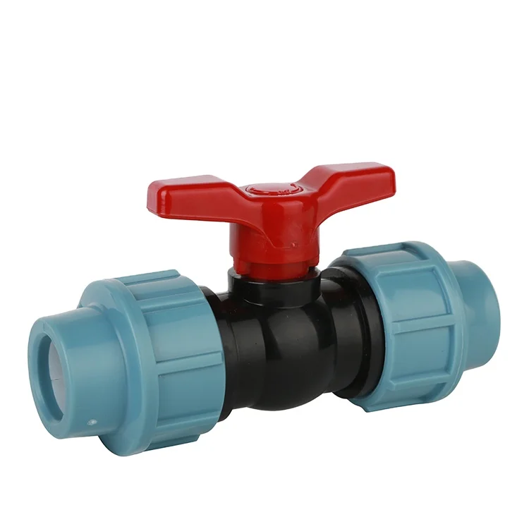 Полипропиленовые шаровые клапаны, пластиковые клапаны