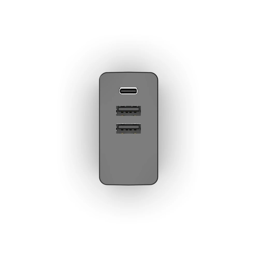  Высокоскоростное Зарядное устройство USB C PD универсальное дорожное зарядное с 4