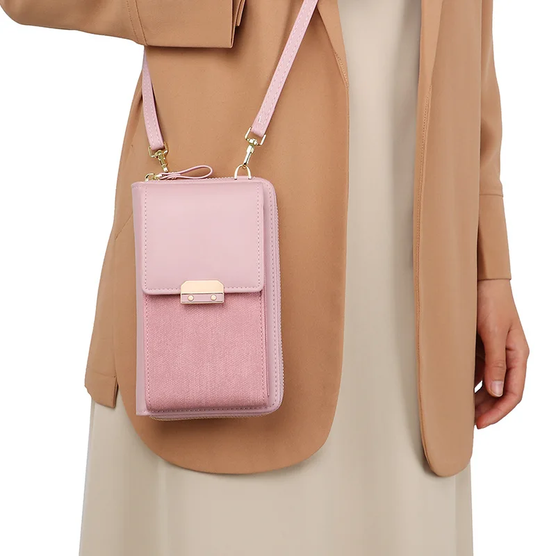 2022 New Mini Messenger Bag Shoulder Handbag Small Crossbody Cell Phone Purse For Women