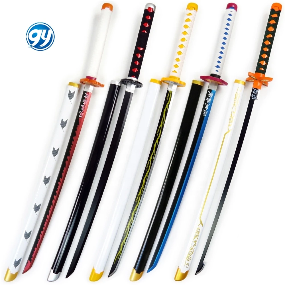 Popular Demoned a Slayer Toy Sword Bamboo Bokken Japan Cosplay Swords for Kids 104CM Anime Katana