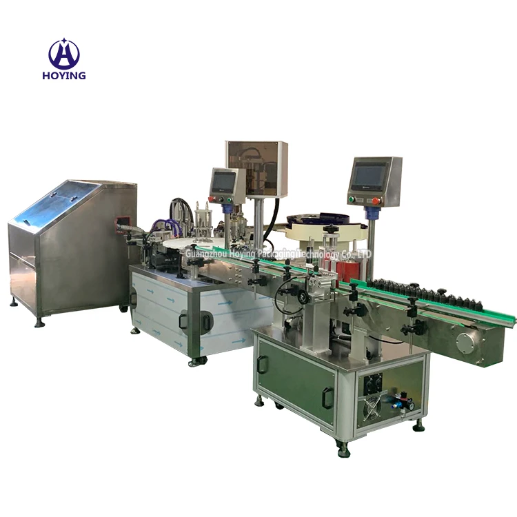 Automatic Spray Deodorant Hotel Shampoo Bottle Body Butter Shower Gel Filling Machine / Mouth Wash Bottling Machine Line Water