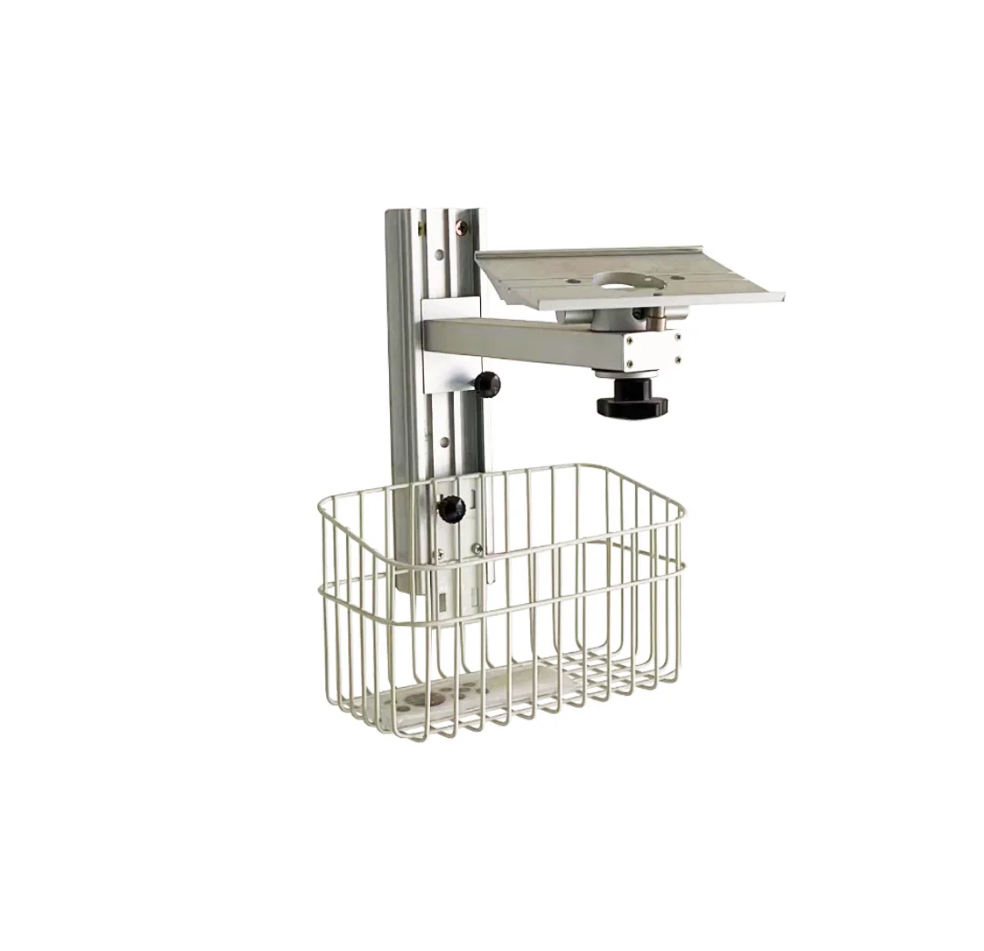 Medical furniture aluminum alloy wall mount stand patient monitor wall mount with bracket