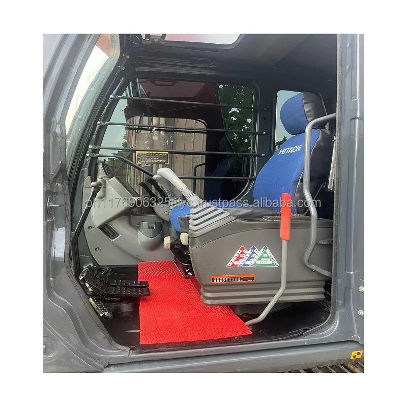 Second Hand Excavators 12 Ton Hitachi Ex120 Zx120 High Quality Low Working Hours Excavator for Sale