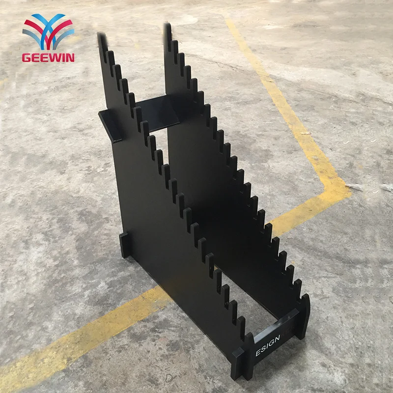 Ladder Sample Board Tile Display Rack Waterfall Wood Steep Tile Displaying MDF Panel Assembly Stand