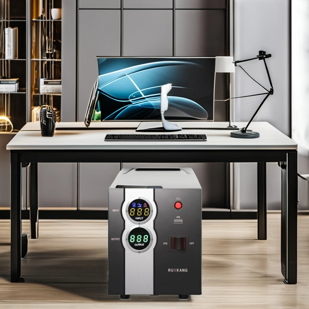 1 Phase Intelligent Power Supply AVR 2kVA 0kVA 220V Automatic Electric Voltage Stabilizer