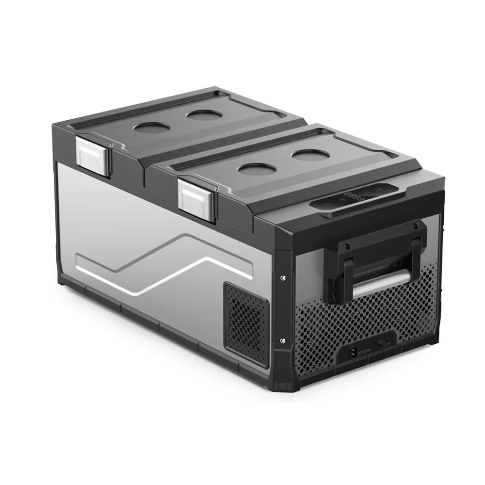 12/24V  40L Portable Car Fridge Freezer RV 12 Volt DC Refrigerator  Compressor fridge Cooler  For Camping