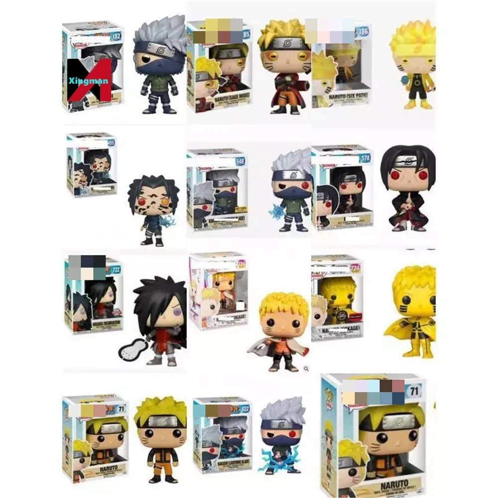 Figuras de FUNKOed POP Animation natutoed Shippuden Sage Mode 185# Vinyl Cute Model Collection Doll Action figure toys