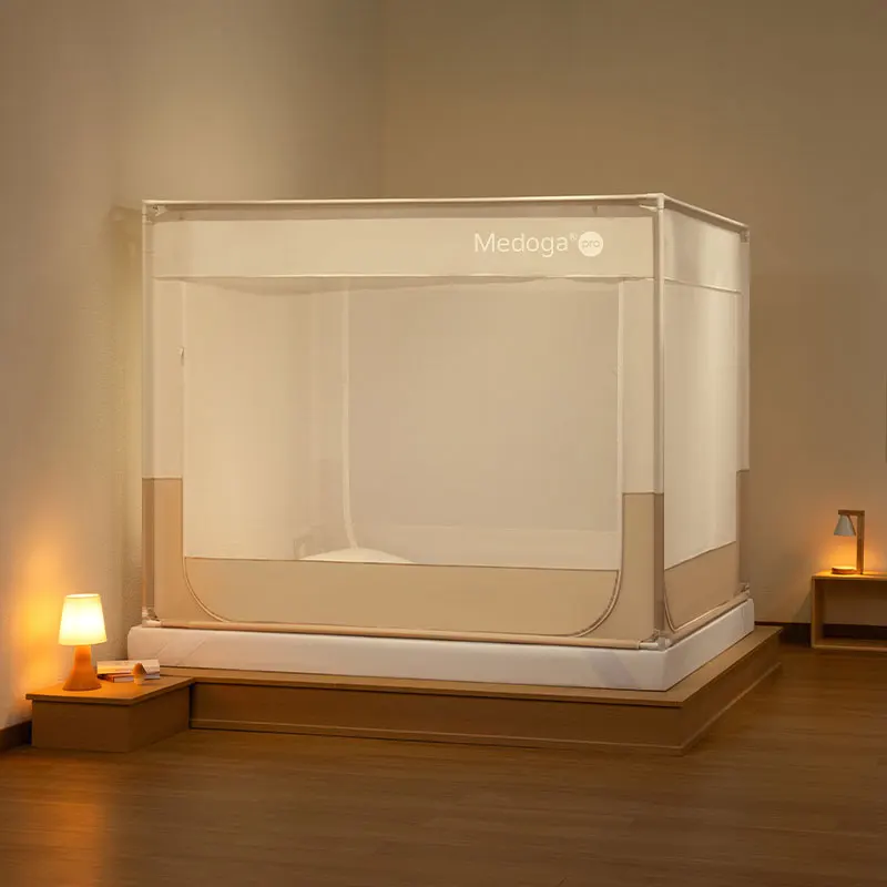 Medoga Painted Iron Supports Frame Thickened Brackets Enhanced Playpen Mosquito Net Kids Bed Fence