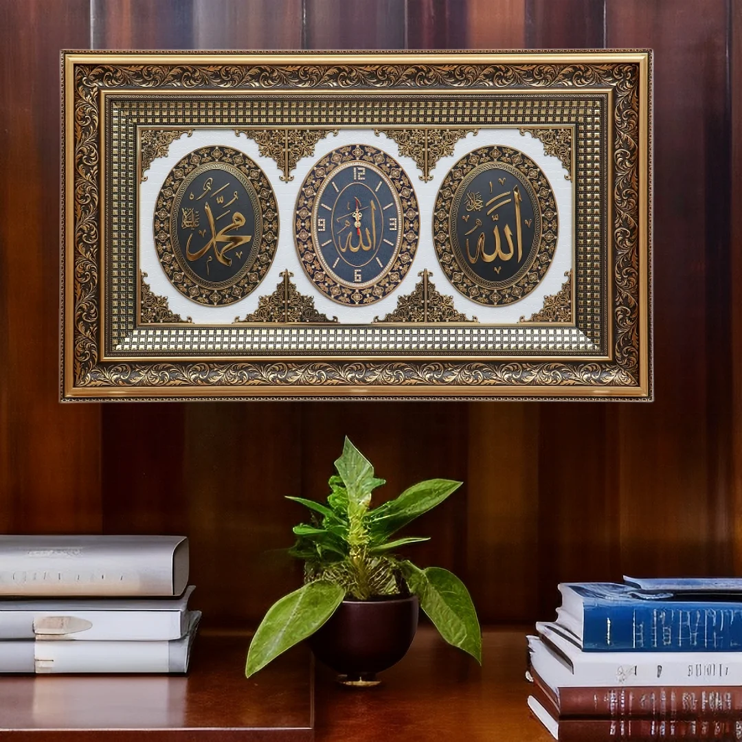 Best Sale Islamic Wall Art Turkey Arabic Calligraphy Art for Home Decoration and Gift Islamic Wall Art Handmade for Muslim Decor