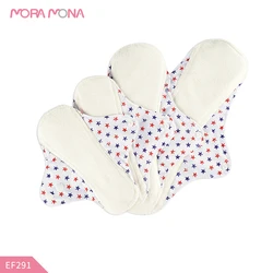 Washable Bamboo Leak Proof Waterproof Menstrual Period Pads Reusable Sanitary Towels