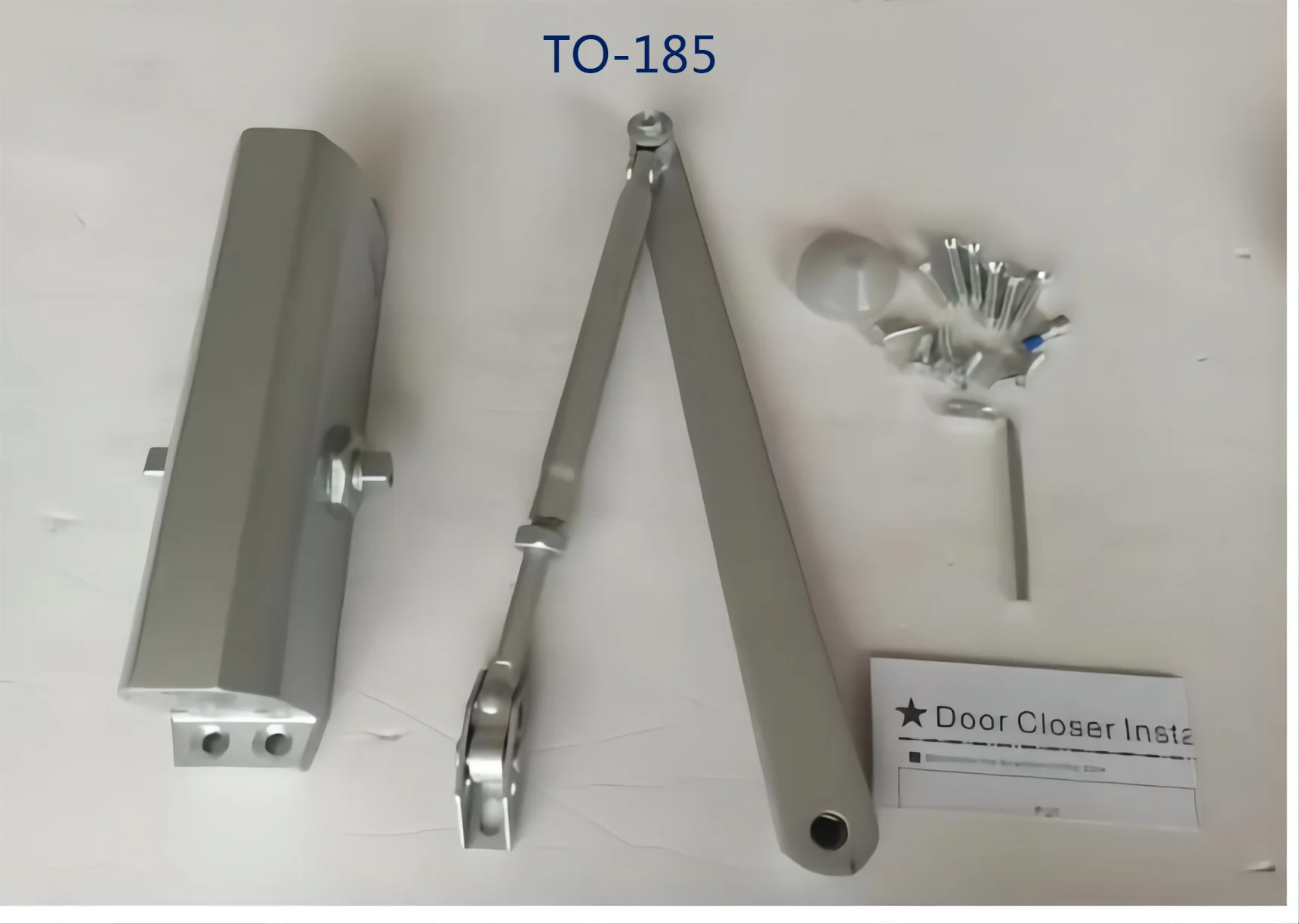 TG-185 HO Listed Medium Heavy Duty Adjustable Automatic Door Closer For 80-110 kg Door