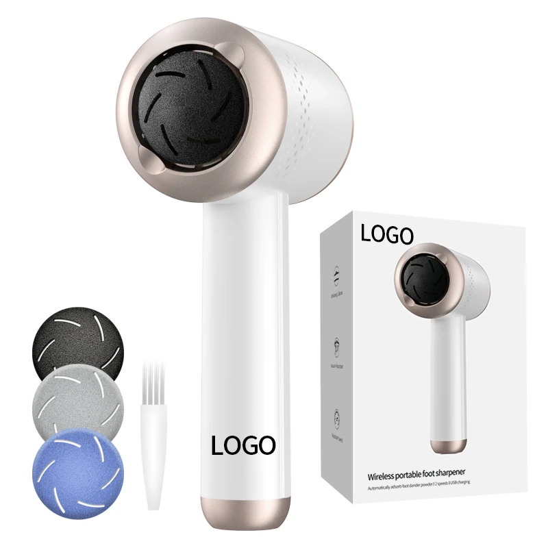 Newest Product Electric Foot File Vacuum Callus Remover Rechargeable Foot Files Clean Tools Feet Care For Hard Cracked Skin