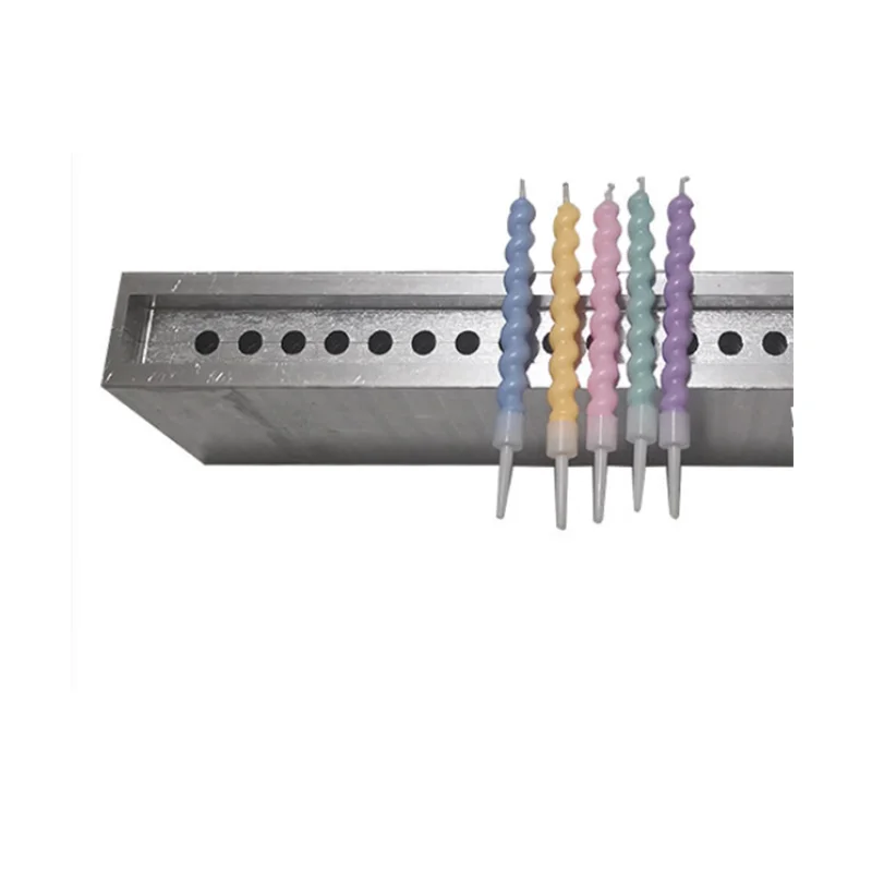 Spiral Birthday Candle Making Candle Mold