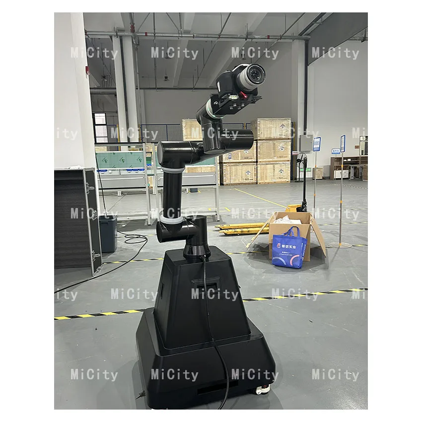 MiCity Selfie Machine Kiosk Photo Booth Robot Glambot Portable Camera Robotic Arm Glambot Party Supplies PhotoBooth With Web App
