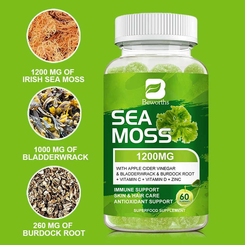 Beworths Private Label органический морской мох жевательные конфеты