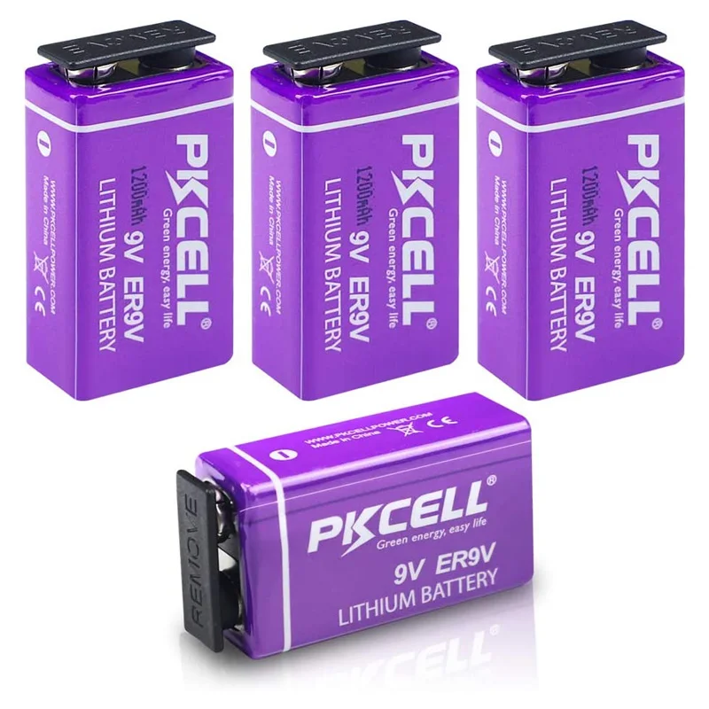 Литиевая батарея ER9V 9В батареи для охранной сигнализации устройства