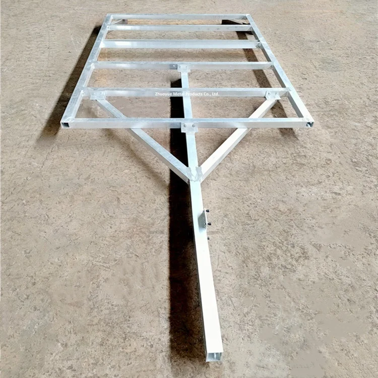 Galvanized Mini Light Trailer Frame Powder Coating Aluminum Boat Trailer Frame