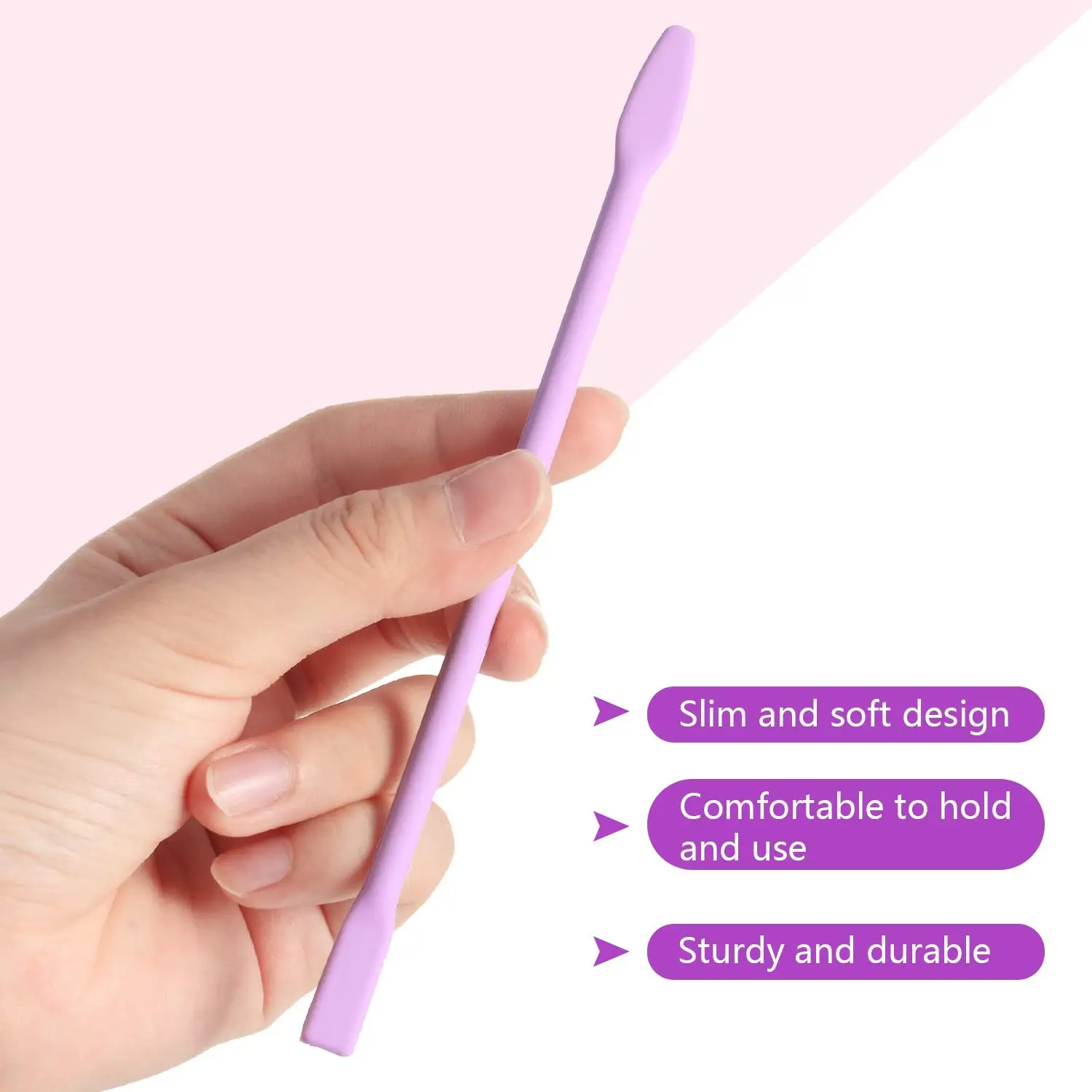 Термостойкая Силиконовая палочка 10 см, цветная силиконовая палочка для смешивания смолы, поделок своими руками