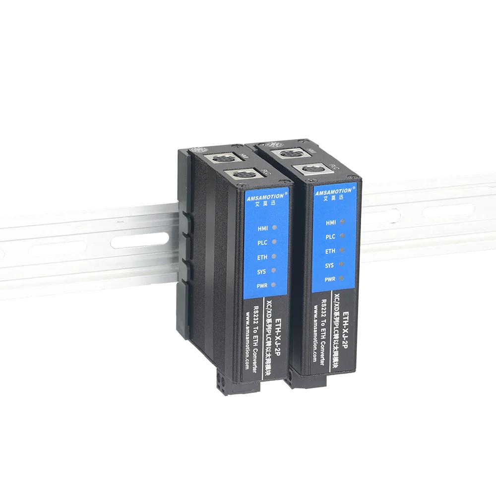 ETH-XJ-2P Ethernet Module RS232 To ETH Converter for XINJE XC/XD/XL PLC Serial Port Transfer Module 6TCP 6UDP