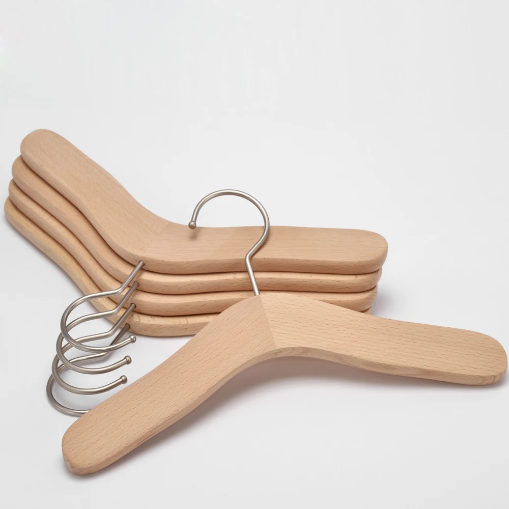 High quality  Wooden Children baby Custom clothes hanger natural wooden