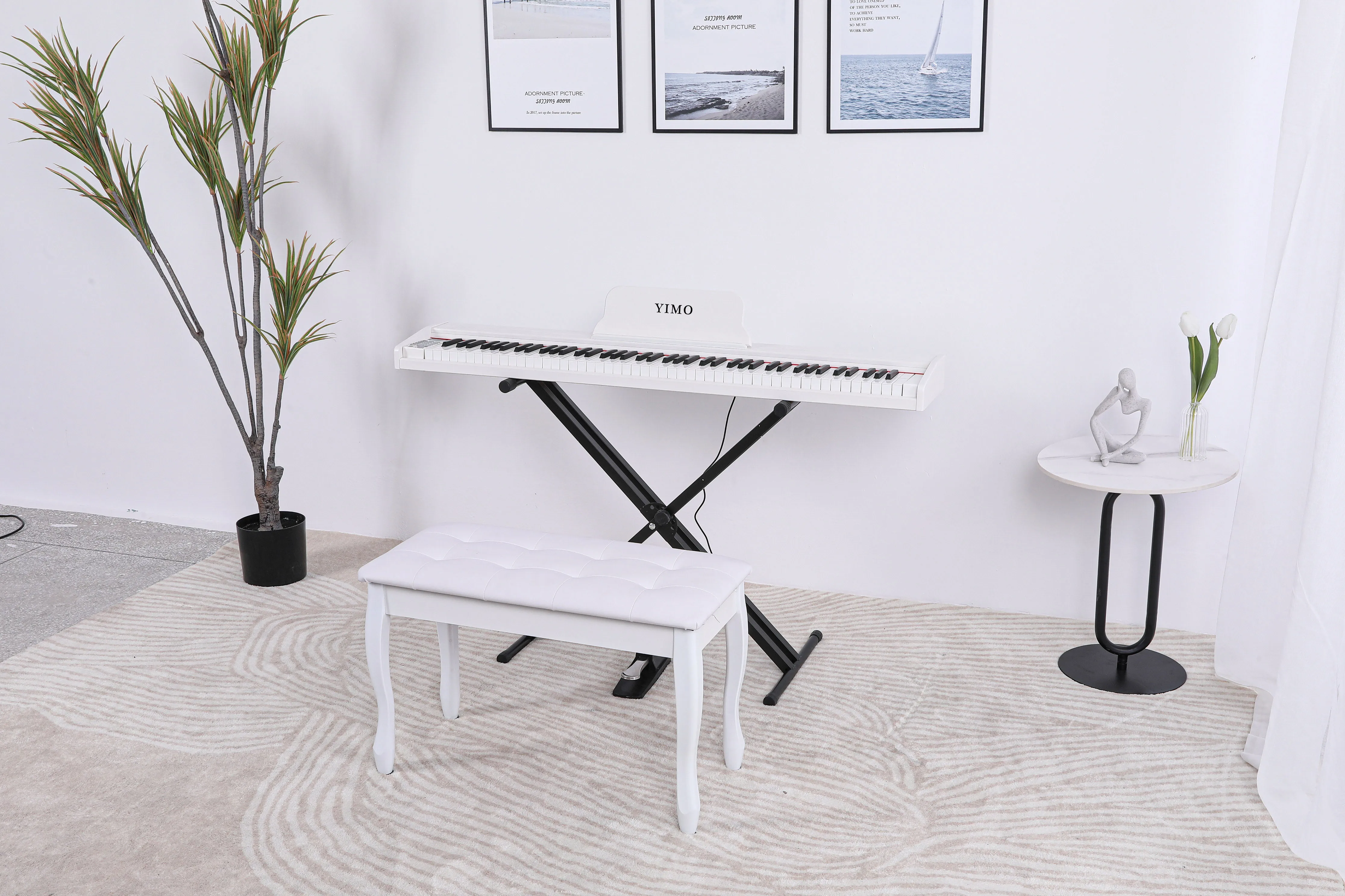 Portable Digital Piano 88 Keys Musical Instrument Electronic Organ Keyboard Piano