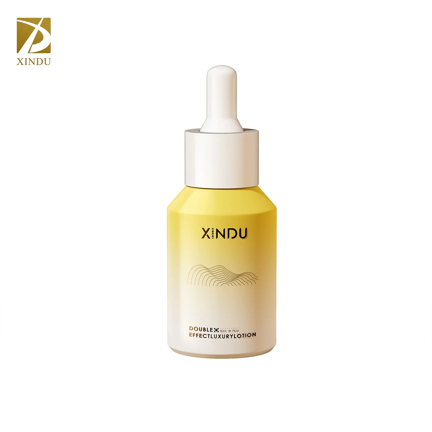 glass bottle with dropper 60ml 30ml for custom dropper bottle packaging Face Serum Slanted shoulder Bottle