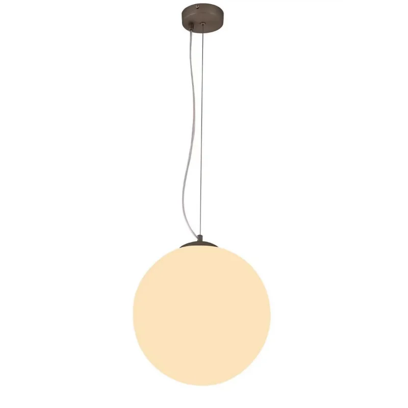 UL listed Hilton Hampton Inn&Suites Speedway hotel ceiling mounted hanging single frosted glass globe shade pendant light