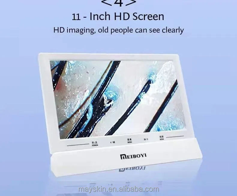 Portable Scalp Hair Follicle Facial Skin Detector Hair Scalp Scanner Follicle Detector