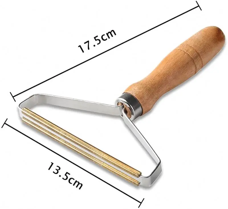 Pet Hair Travel Brush Handheld Dust Lint Coat Sweater Furniture  Double Sided Manual Lint Remover Clothes Lint Fuzz Shaver