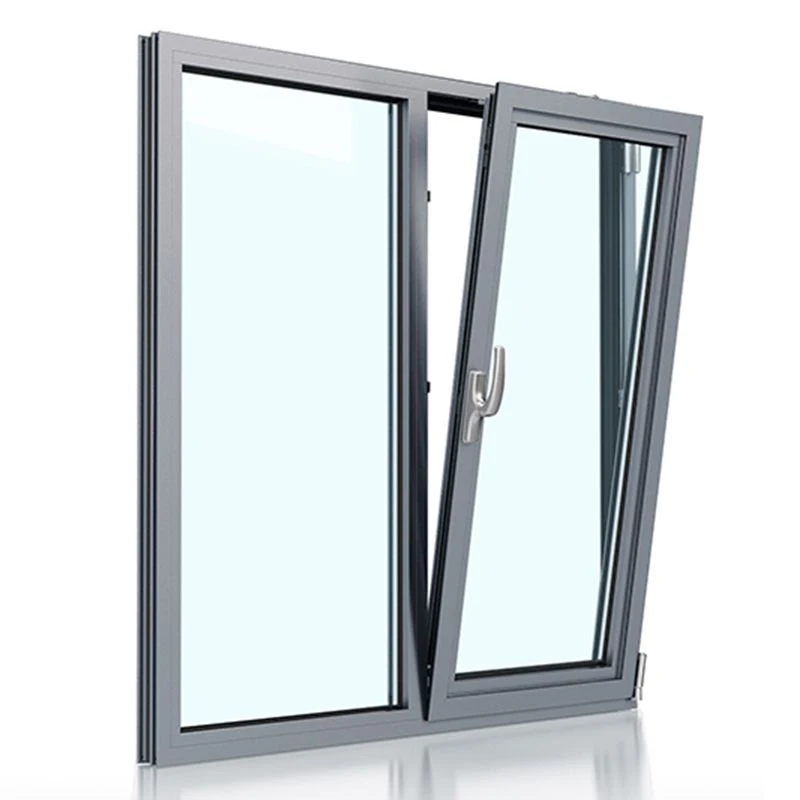 New Design Turn Tilt Window Fireproof  Double Glass Tilt Turn Window High End window Tilt and Turn Windows