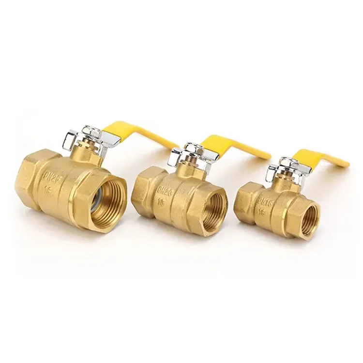 Manual Valve Plumbing Long Handle Copper Factory Water Valves Male Thread 1/2 3/4 Inch CE Brass Ball Valve
