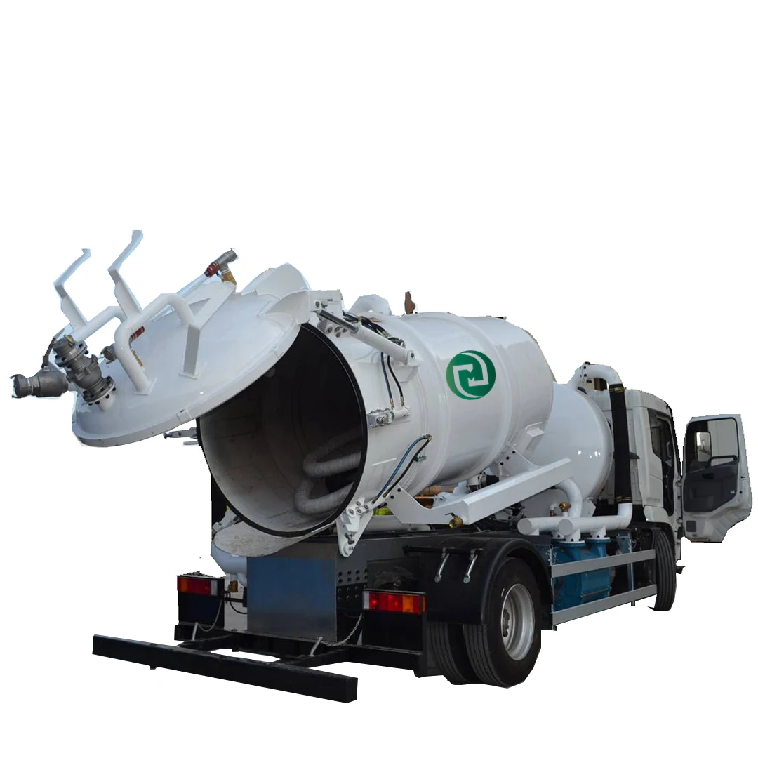Howo 6x4 Front tipping 8CBM Vacuum Sewer Truck