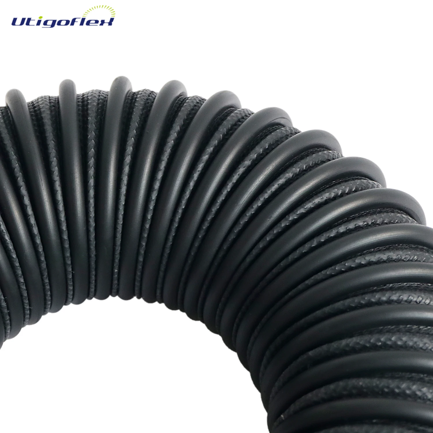 Flexible Fume  Exhaust Extraction Duct Vent Pipe Smoking Pipe Fume EPDM Exhaust Hose