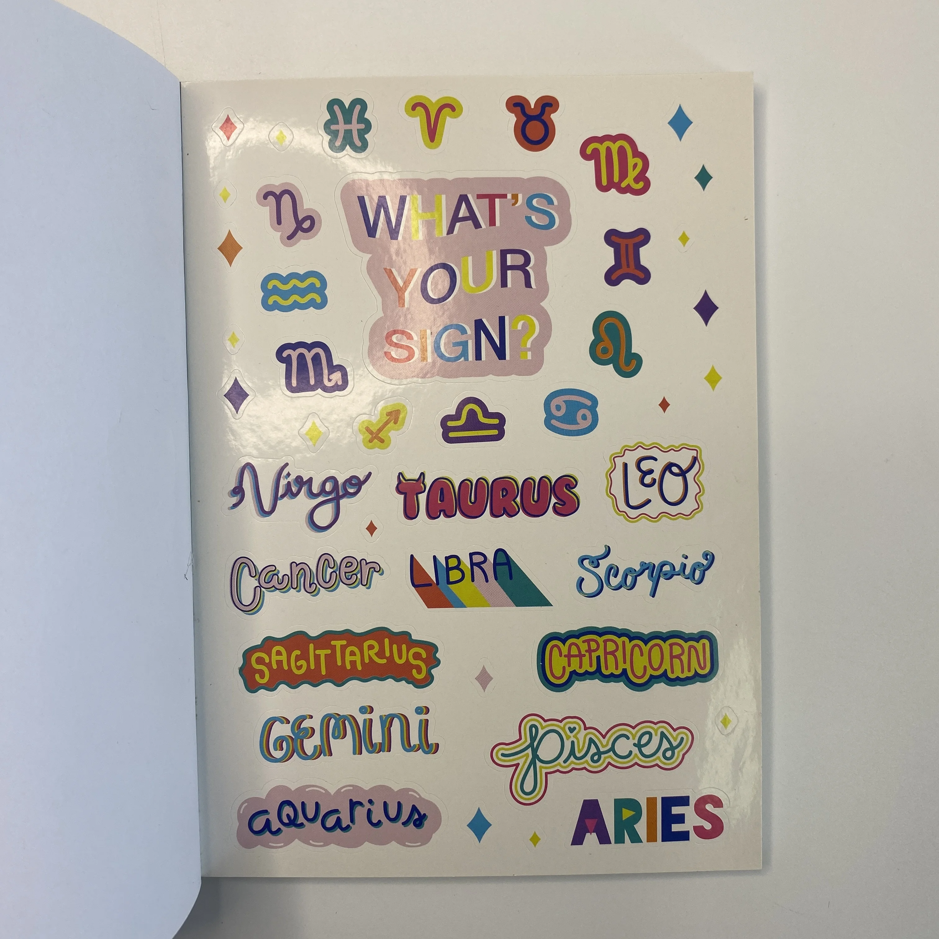 A5 High quality custom printing full color reusable softcover sticker book 1000+ pcs Green