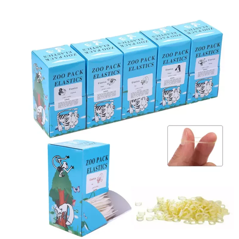 Dental Clinic Orthodontic Untreatable Elastics Zoo Pack
