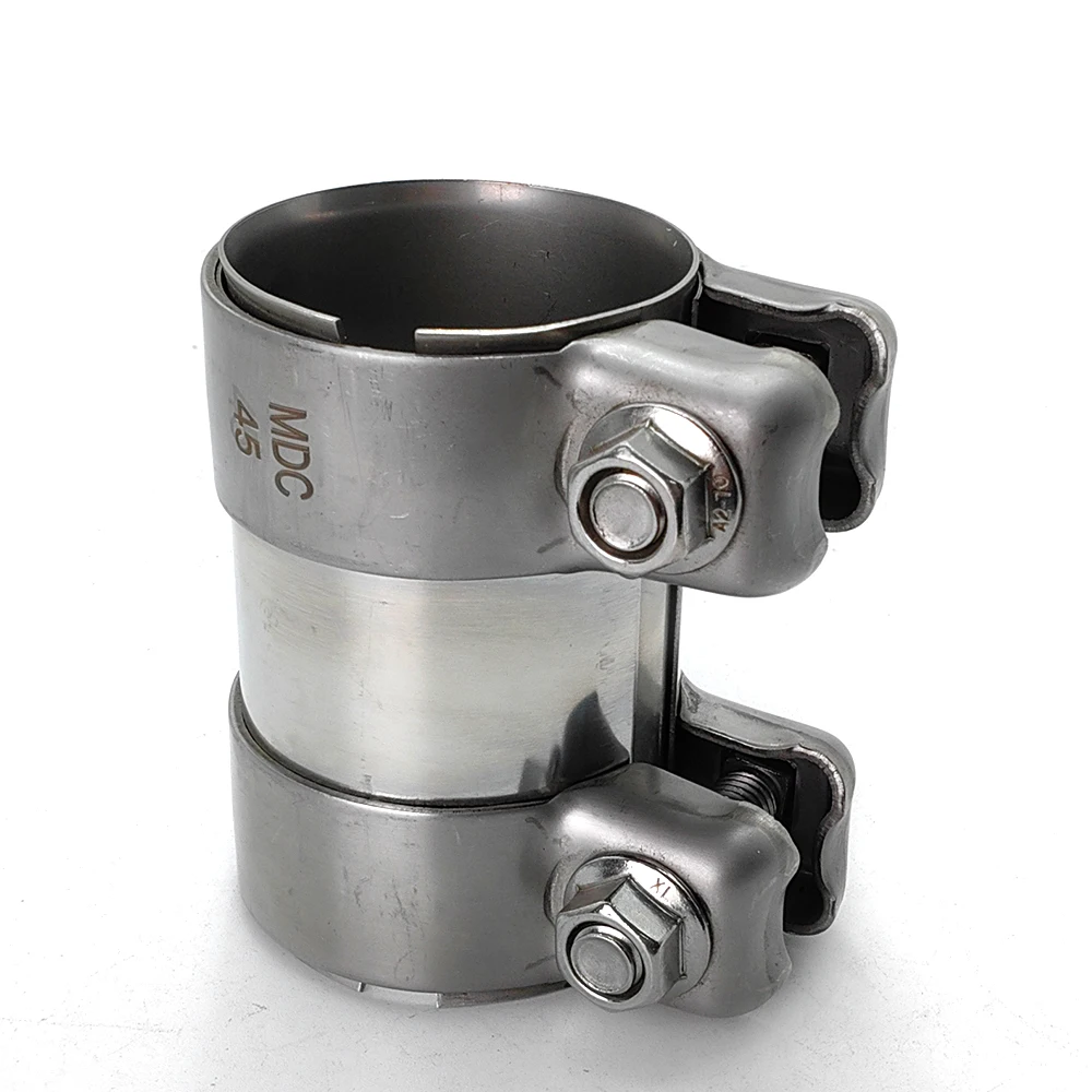 Exhaust Pipe Connector 53mm to 56.5mm / 95mm Tube Clamp Sleeve Adaptor Coupler