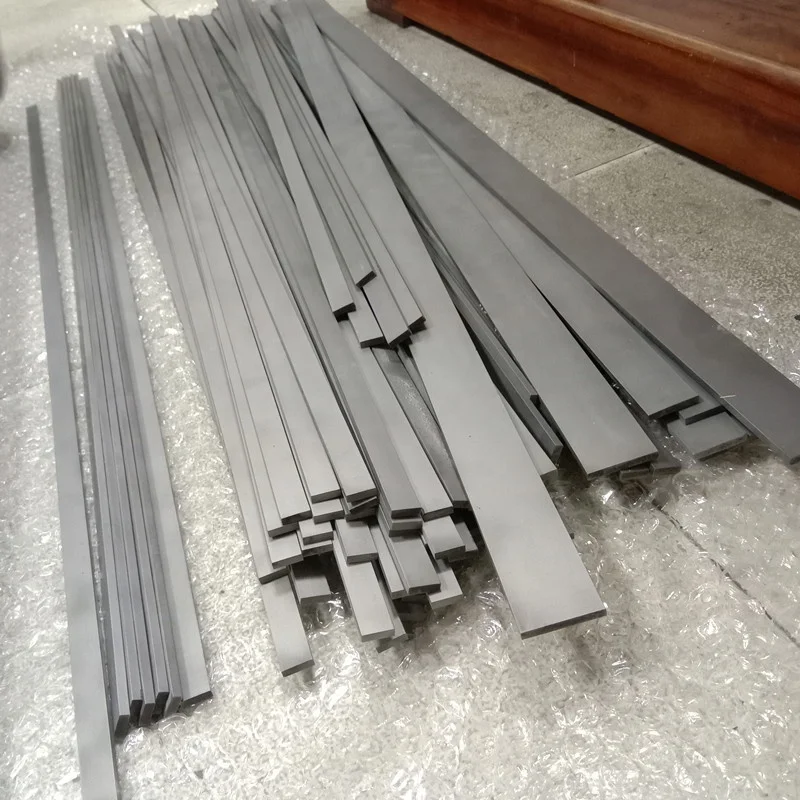Tungsten Carbide Strips, Cemented Carbide Flat Bar, Carbide Square Plate with Good Wear Resistance