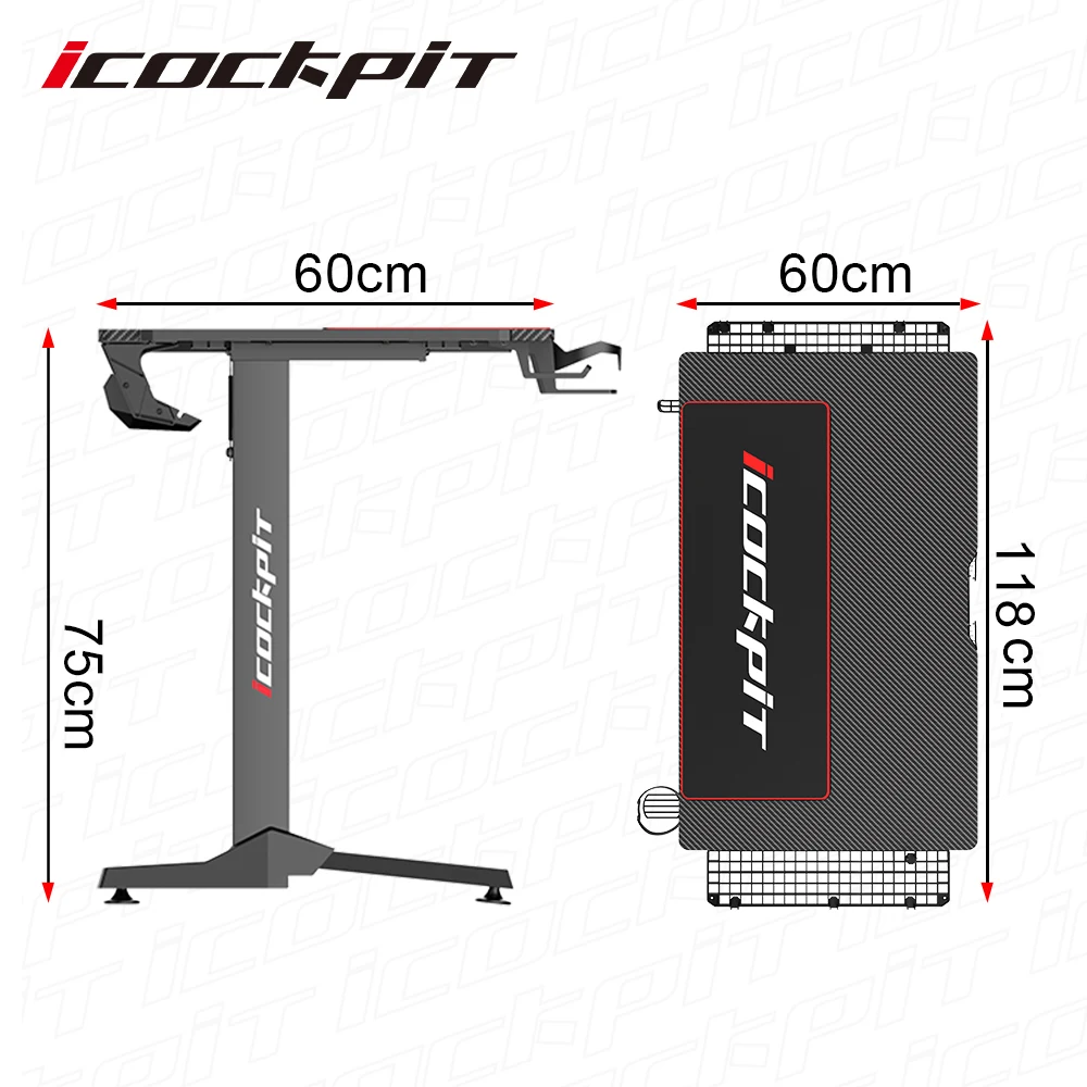 Icockpit Mouse Pad Desk Top Computer Pc Table For Gaming Cheap Gaming Desk Custom Gaming Pc Desk
