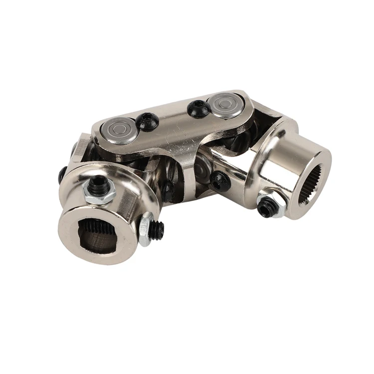 Chrome plated Auto Steel Steering Universal Joint Double DD Uni-joint Coupling