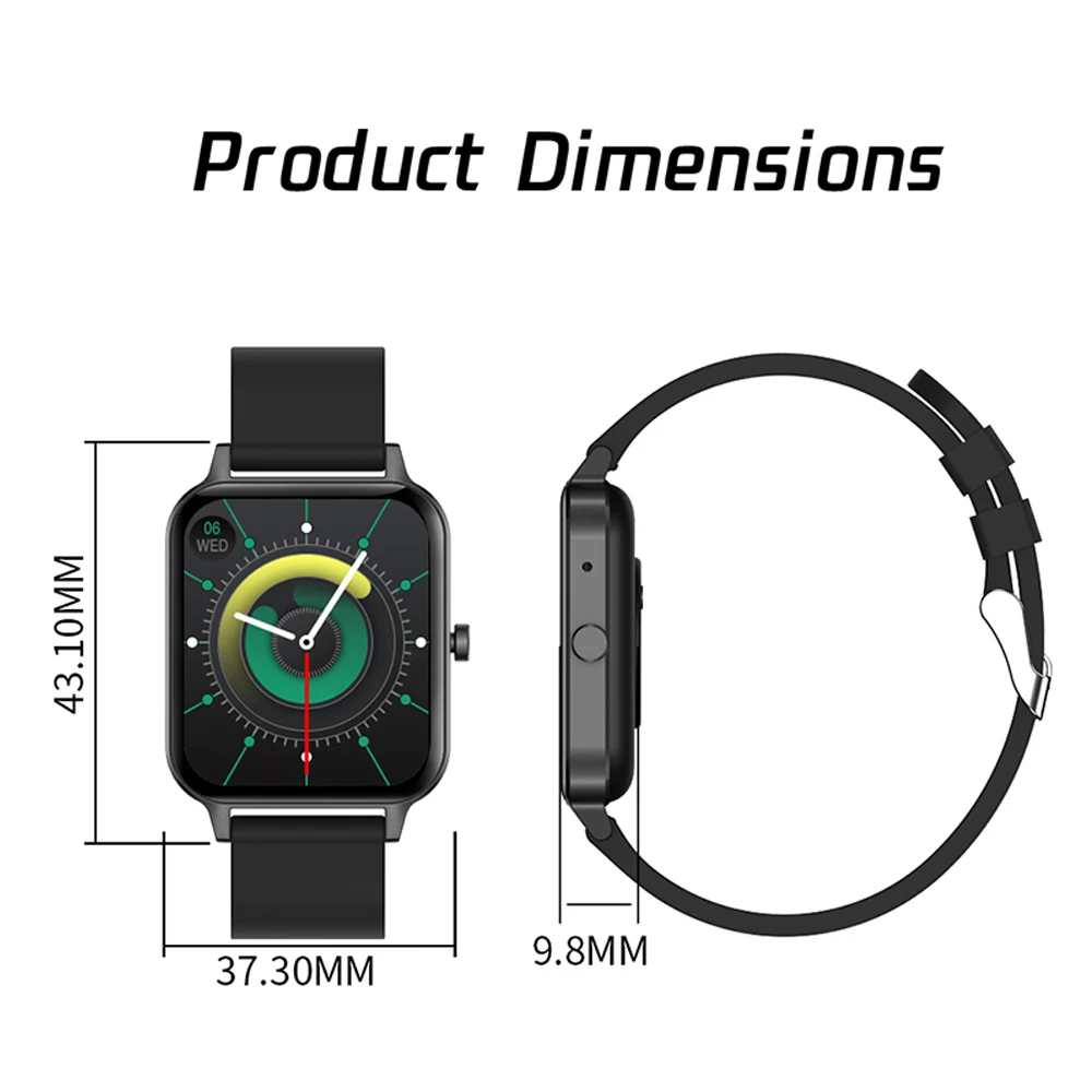 Смарт-часы MX7 женские и мужские 1 69 дюйма с функцией воспроизведения музыки звонков